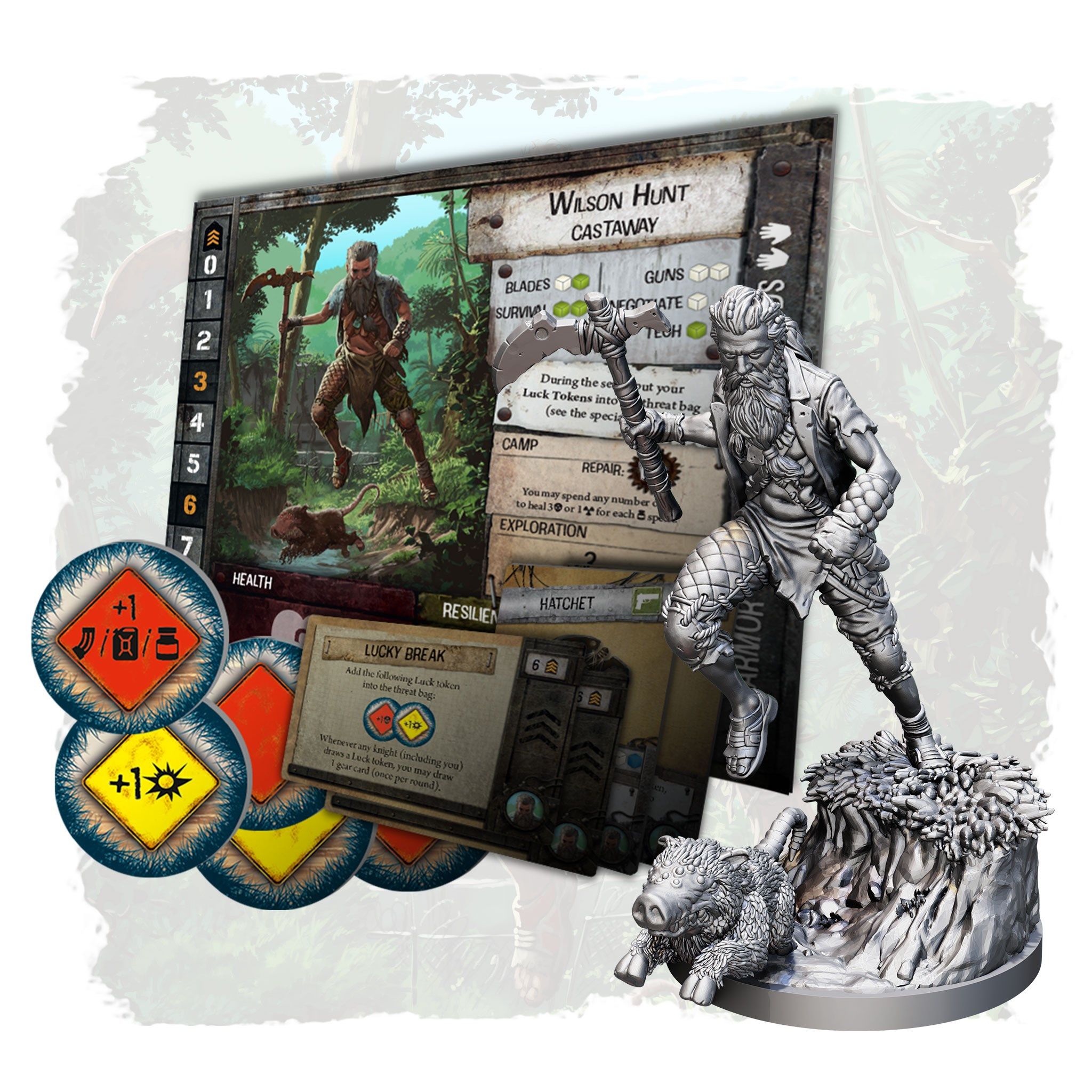 Waste Knights: Second Edition – Beyond the Horizon: Castaway box art