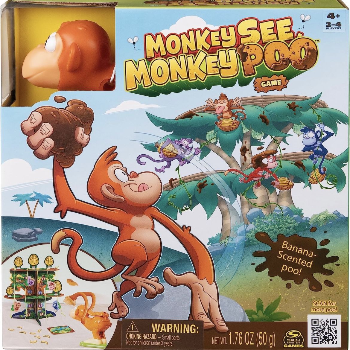 Monkey See, Monkey Poo Game doboz