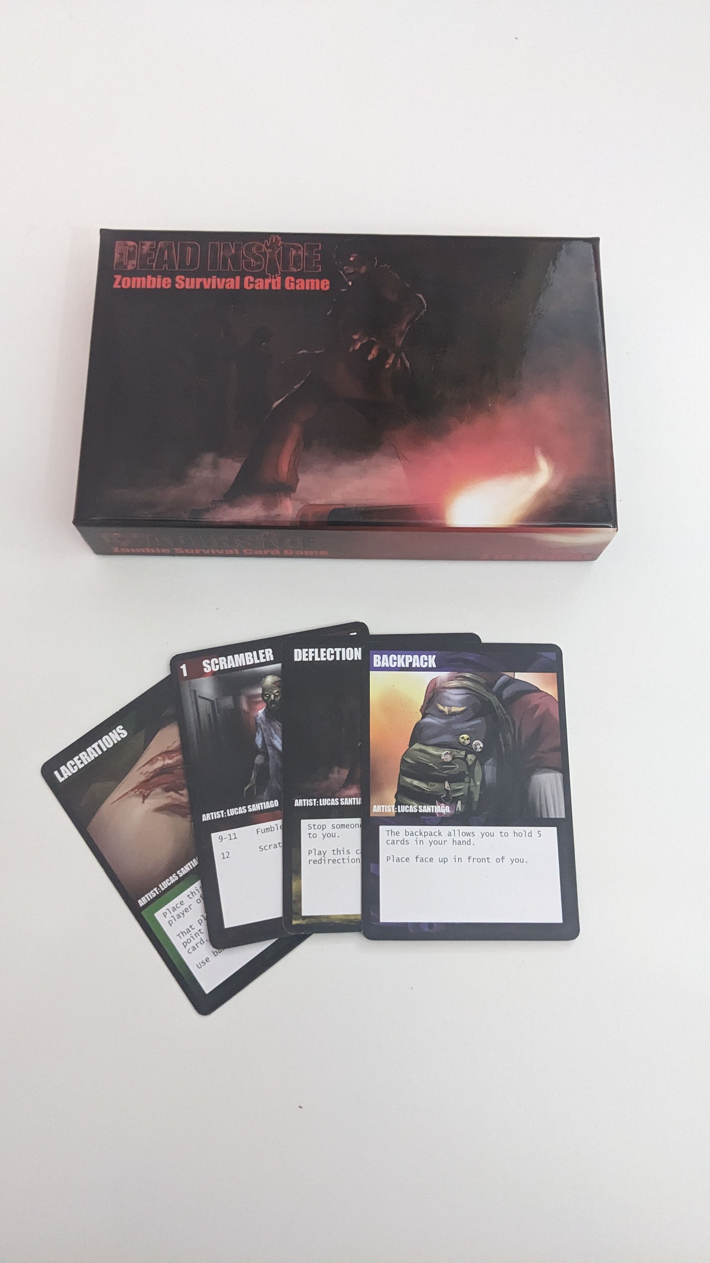 Dead Inside: Zombie Survival Card Game box art