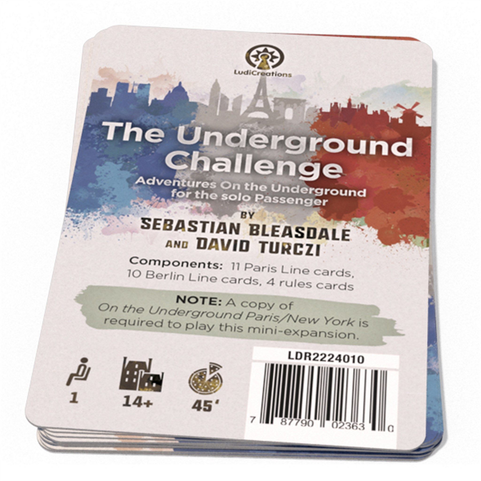 On the Underground: The Underground Challenge – Paris / New York doboz