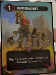Mindbug: Suspicious Gift Promo Card