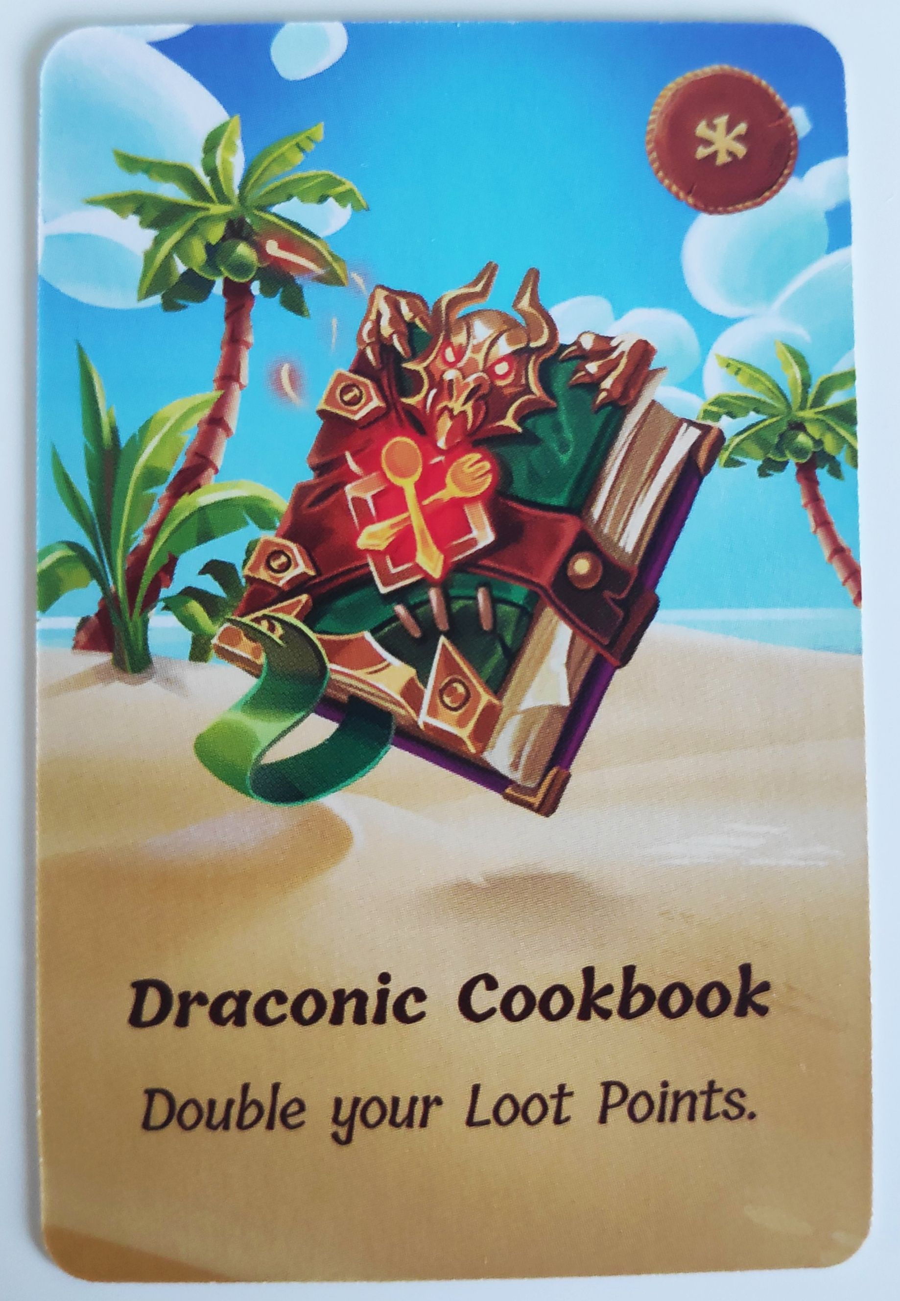 Coperta The Last Bottle of Rum: Draconic Cookbook Promo Card