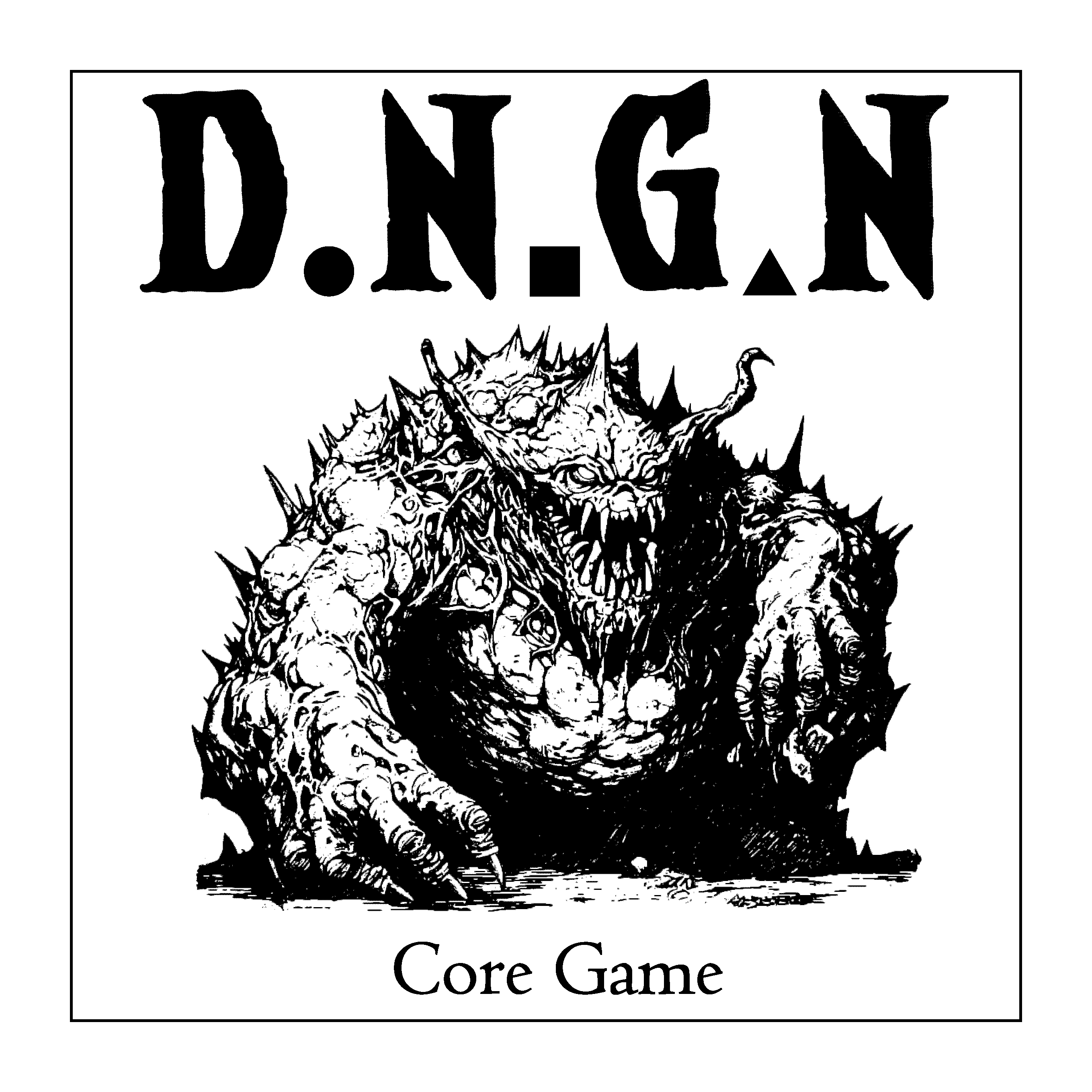 DNGN: Core Game box art