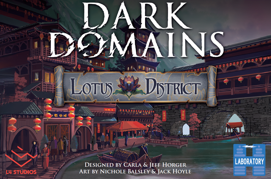 Dark Domains: Lotus District box art