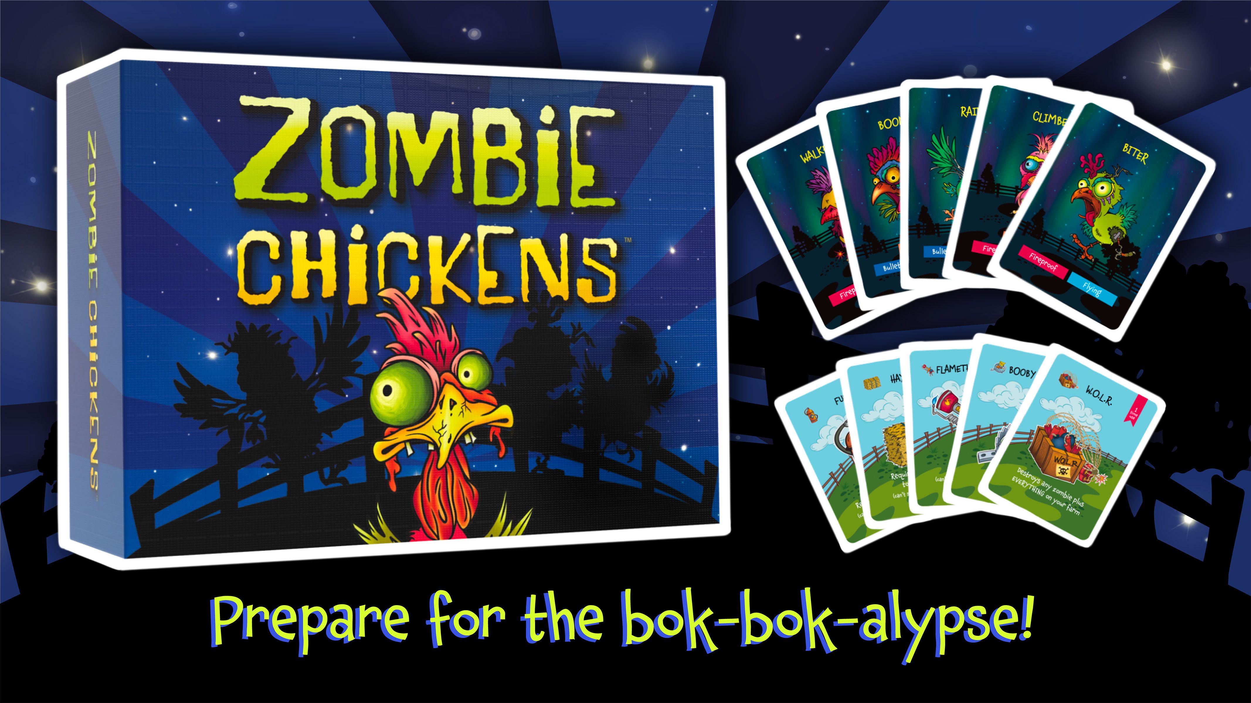 Zombie Chickens doboz