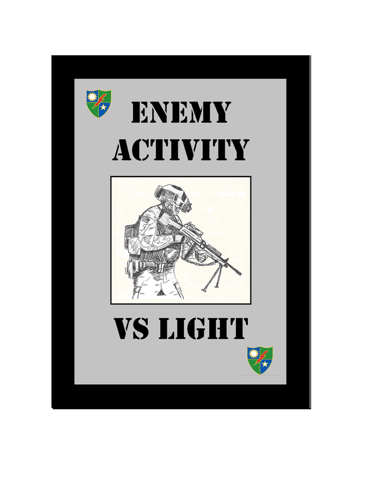 Task Force Ranger: VS Light Enemy Activity Deck box art