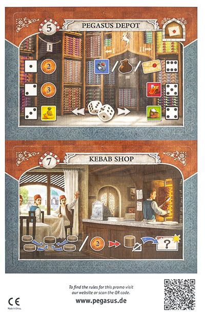 Coperta Istanbul: Pegasus Depot & Kebab Shop Mini Expansions