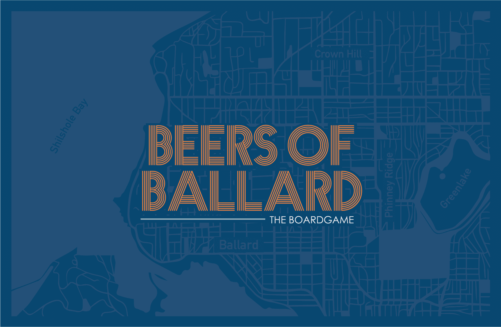 Beers of Ballard: The Board Game box art