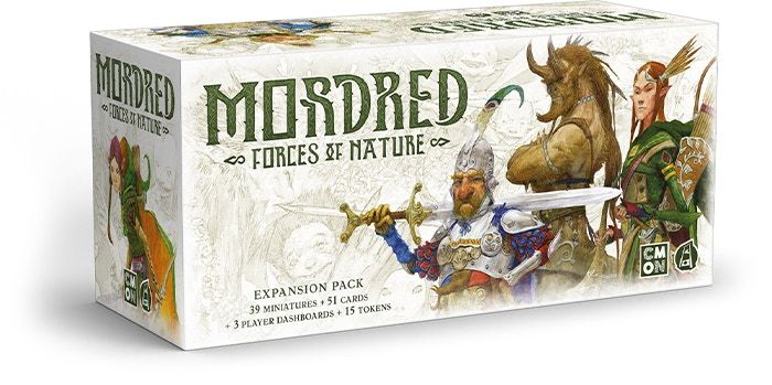 Mordred: Forces of Nature box art