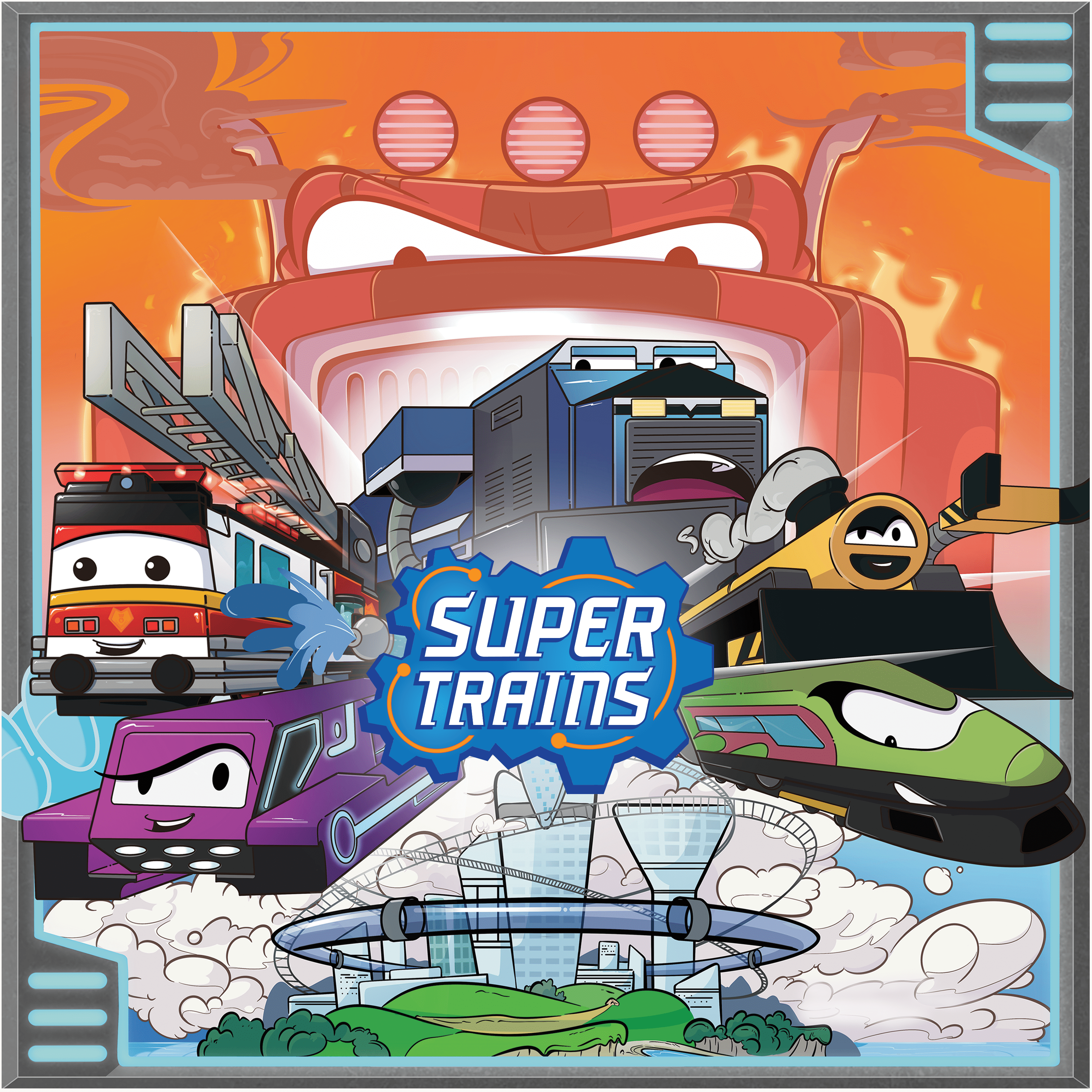 Coperta Super Trains