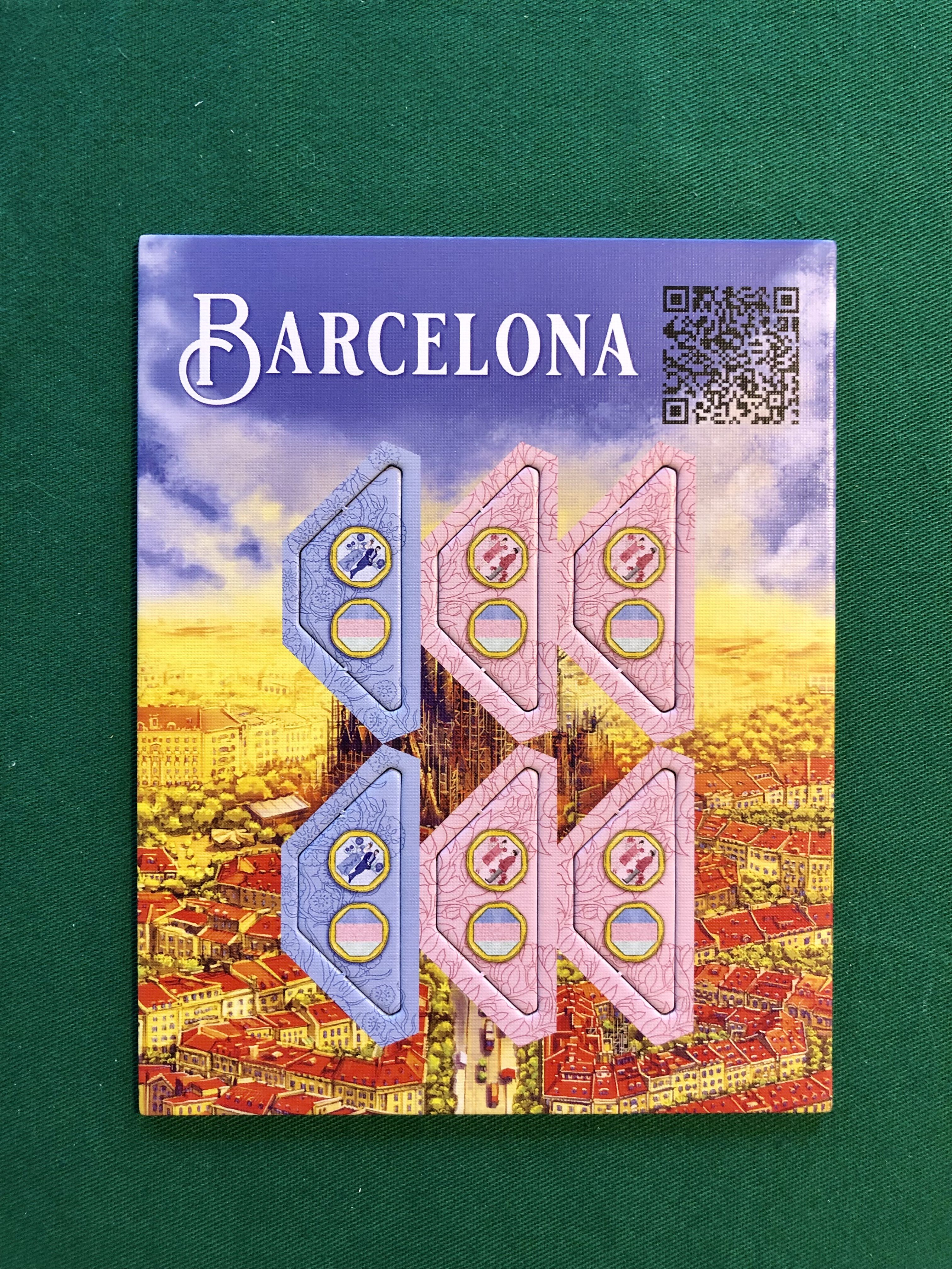Barcelona: New Corner Buildings doboz