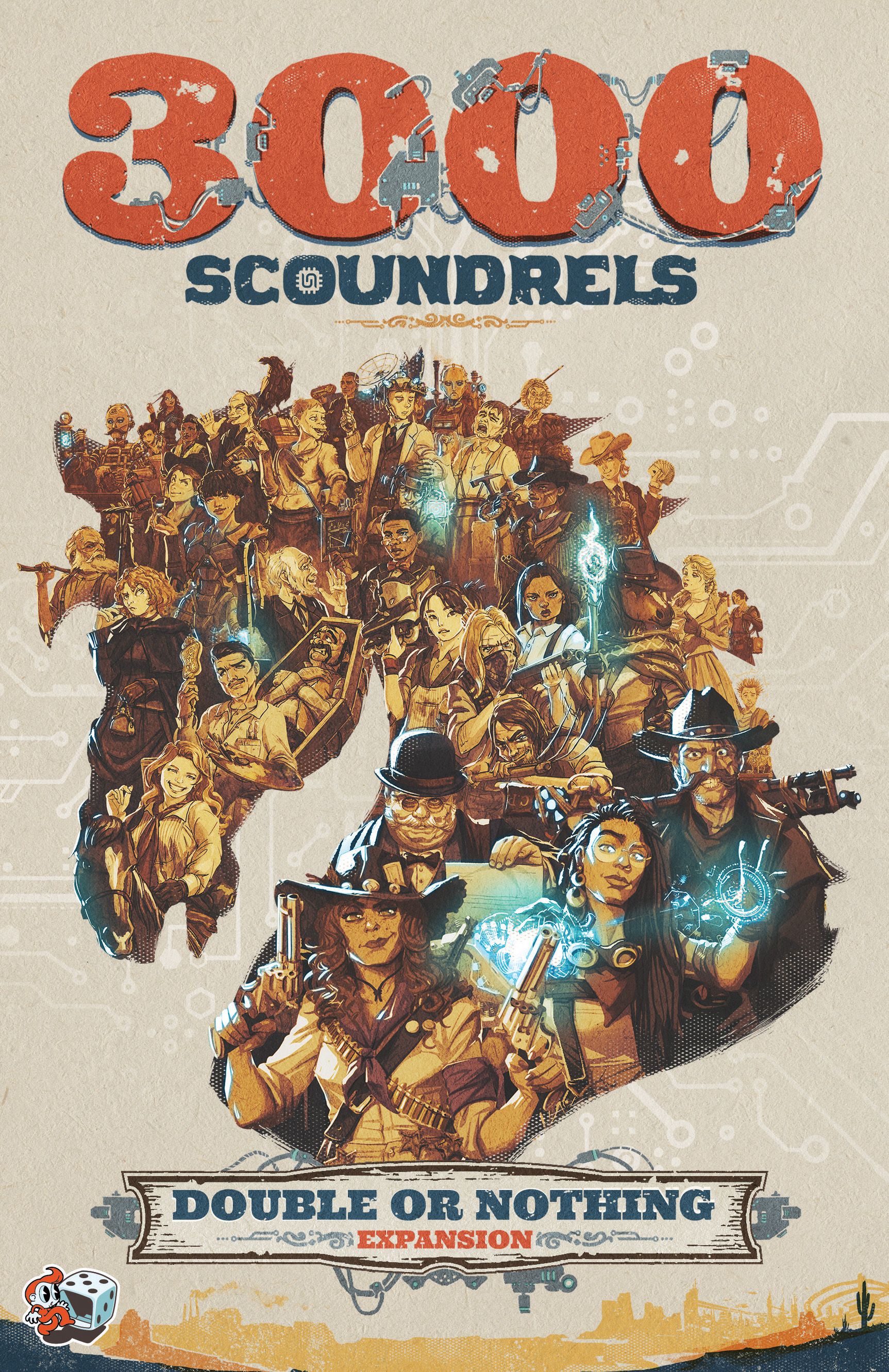 3000 Scoundrels: Double or Nothing Expansion box art