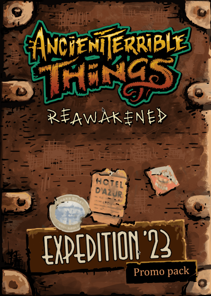 Coperta Ancient Terrible Things: Expedition '23 Promo Pack