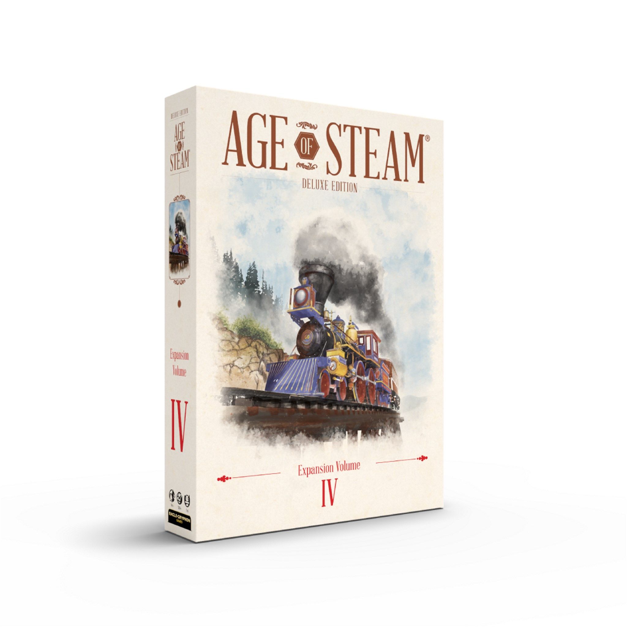 Age of Steam Deluxe: Expansion Volume IV box art