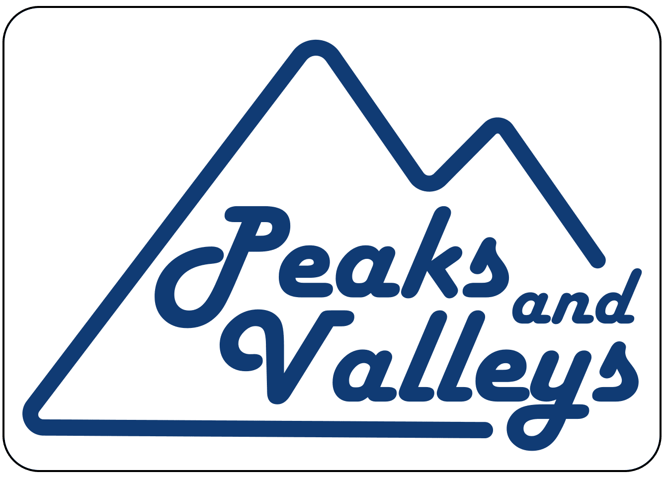 Peaks and Valleys box art