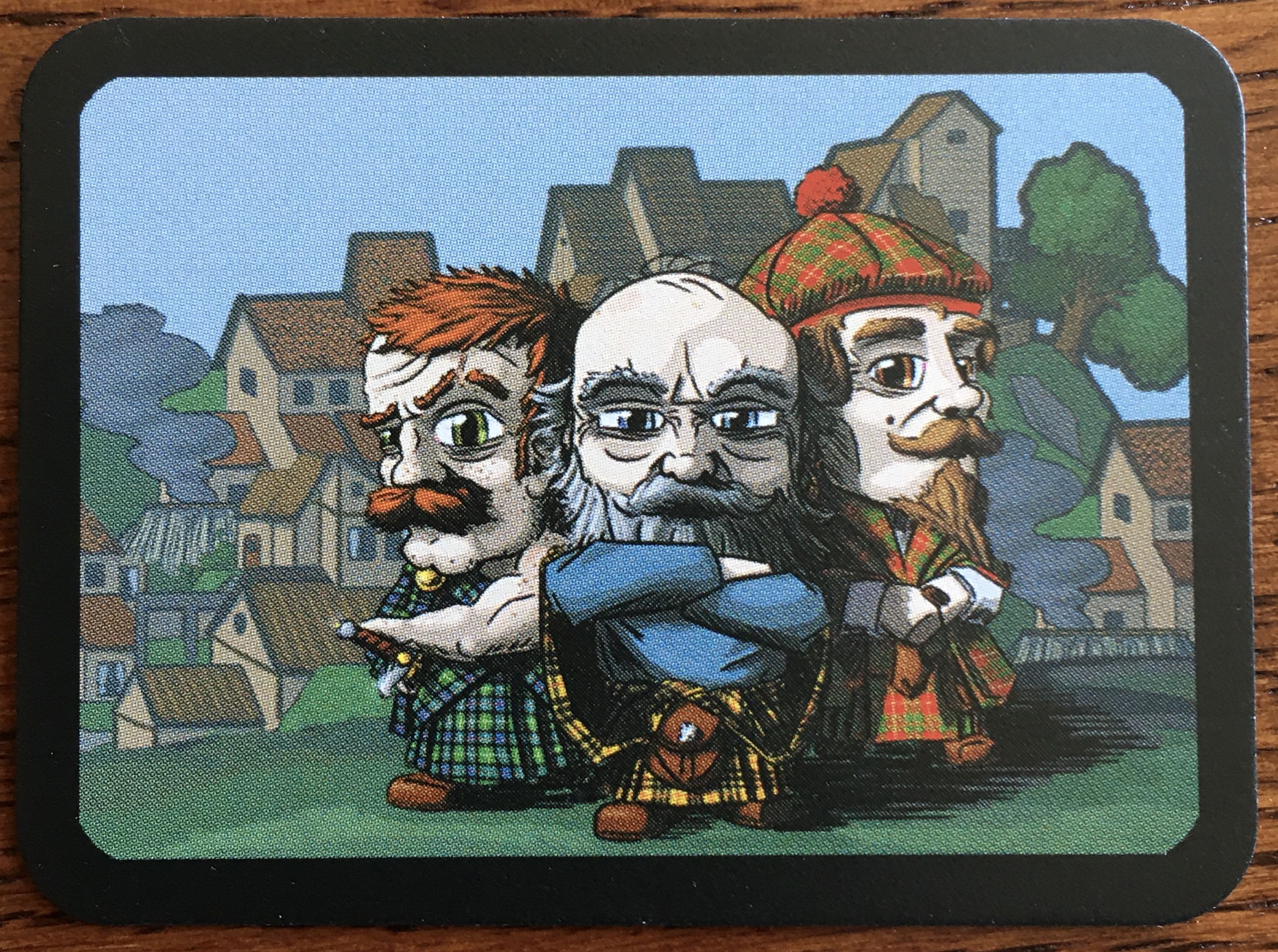 Swords and Bagpipes: Village Deck box art