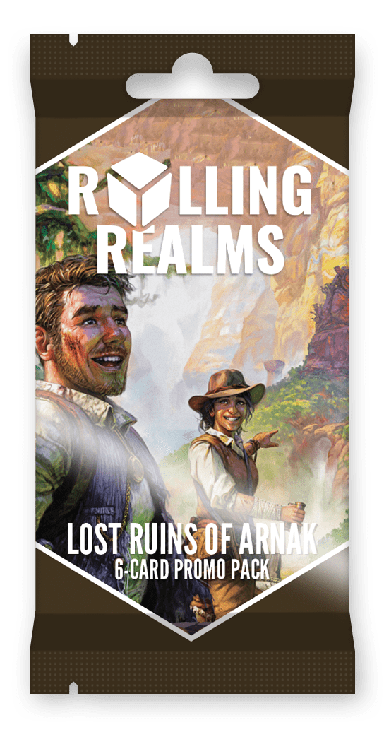 Rolling Realms: Lost Ruins of Arnak Promo Pack box art