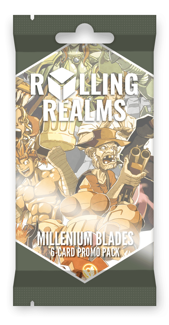 Rolling Realms: Millennium Blades Promo Pack box art