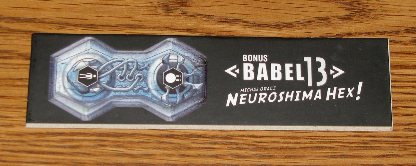 Neuroshima Hex! Babel13 Artillery Outpost "THUNDER" box art