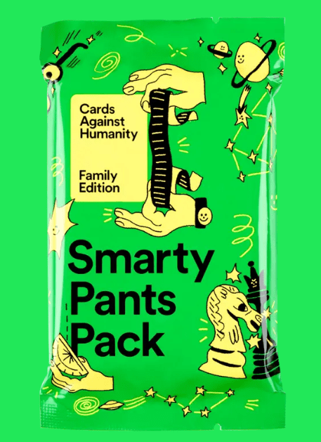 Cards Against Humanity: Family Edition – Smarty Pants Pack doboz
