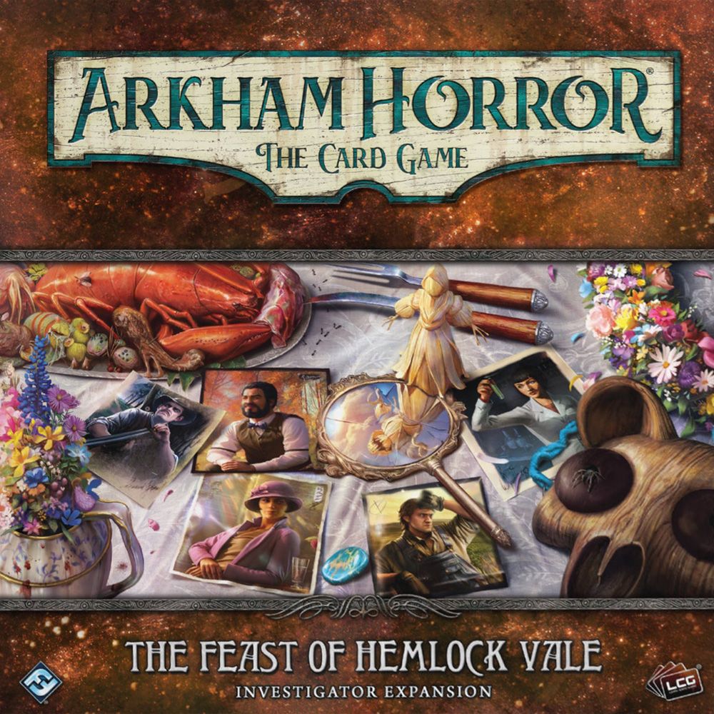 Arkham Horror: The Card Game – The Feast of Hemlock Vale: Investigator Expansion box art