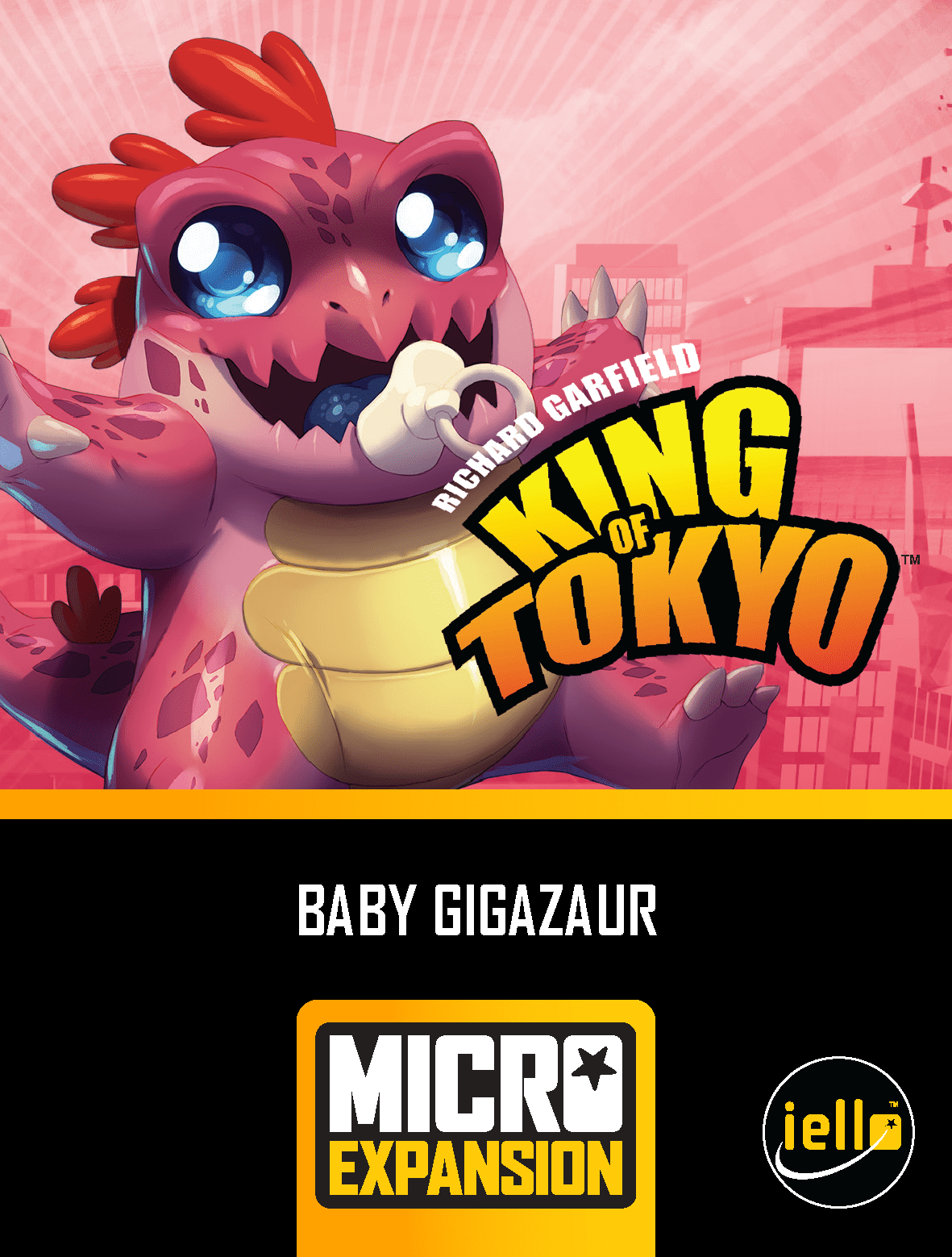 King of Tokyo: Baby Gigazaur box art