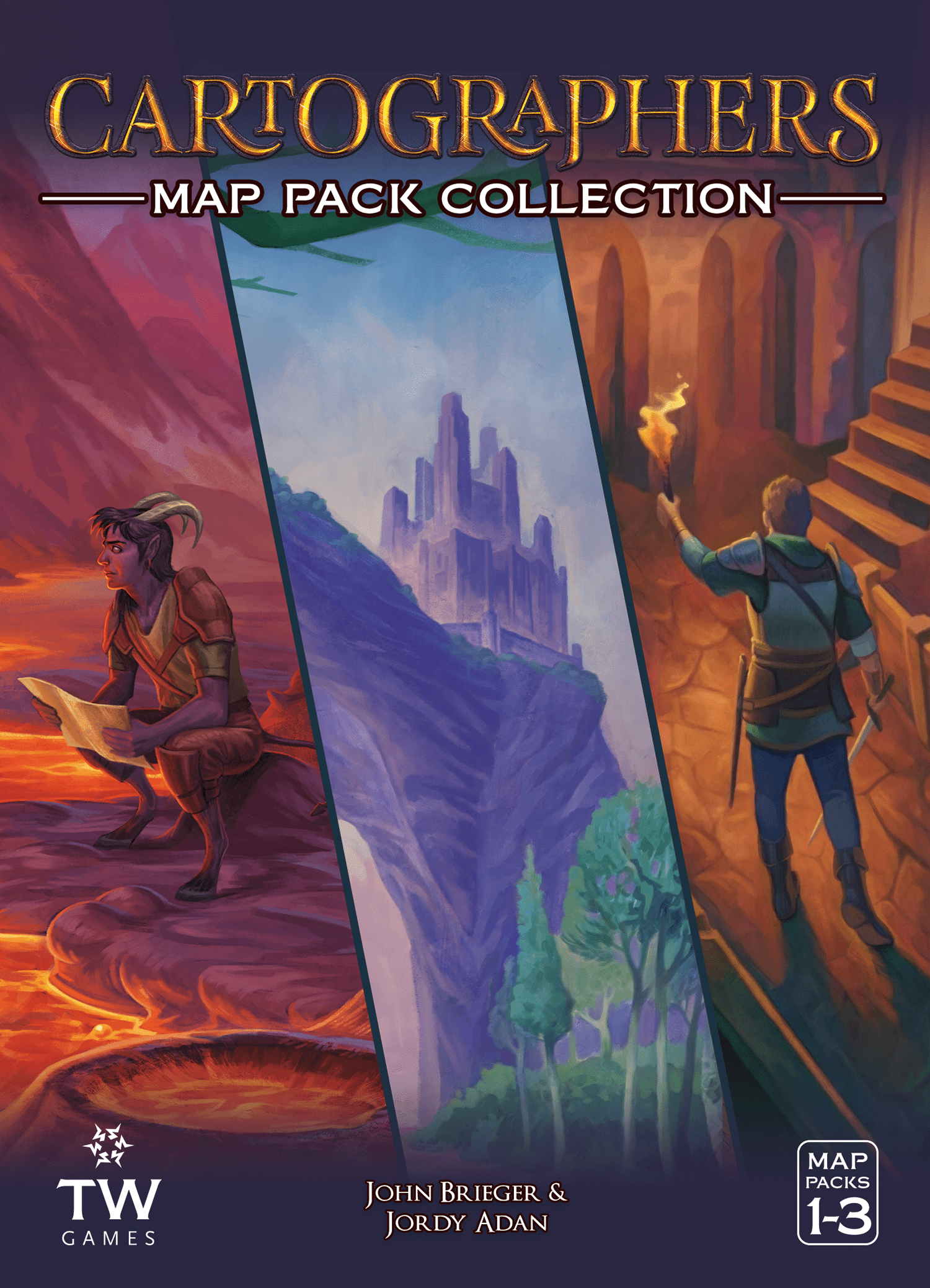 Cartographers: Map Pack Collection doboz