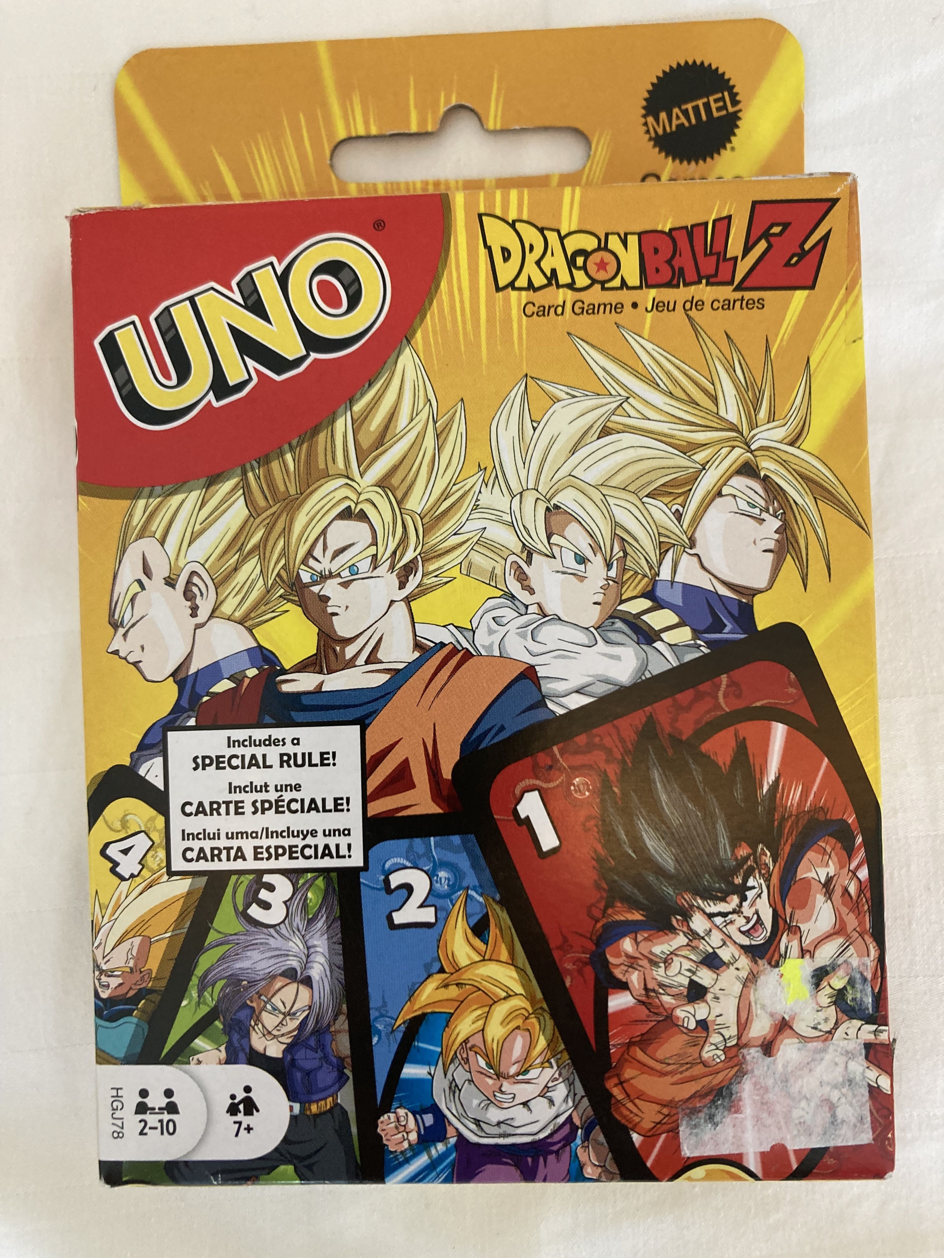Coperta UNO: DragonBall Z