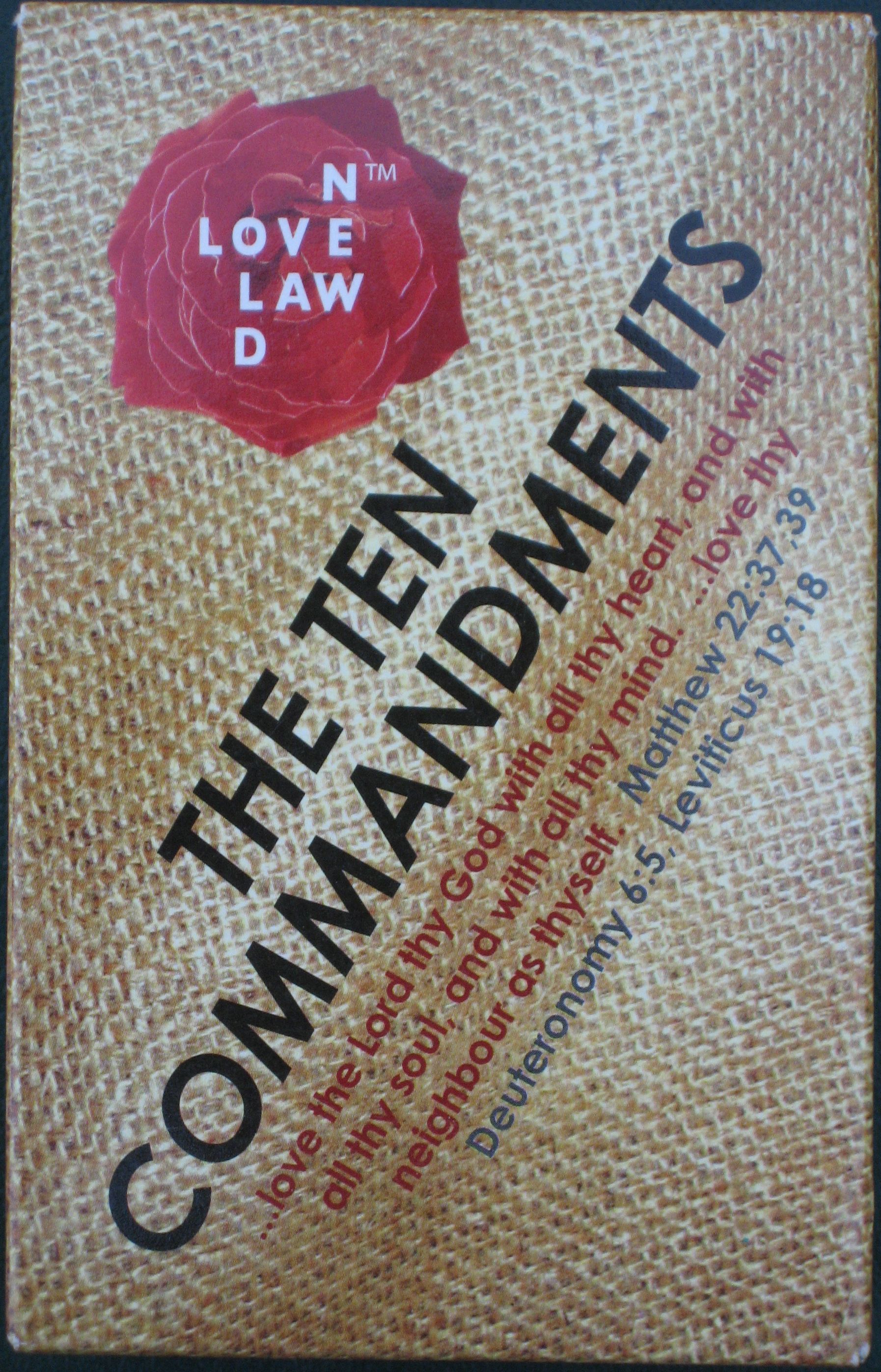 Coperta The Ten Commandments