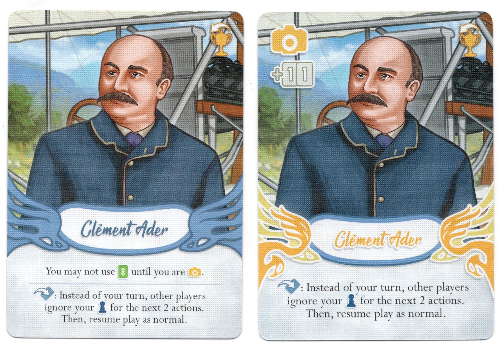 First in Flight: Clement Ader Promo Card doboz