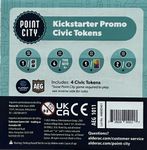 Point City: Kickstarter Promo Civic Tokens