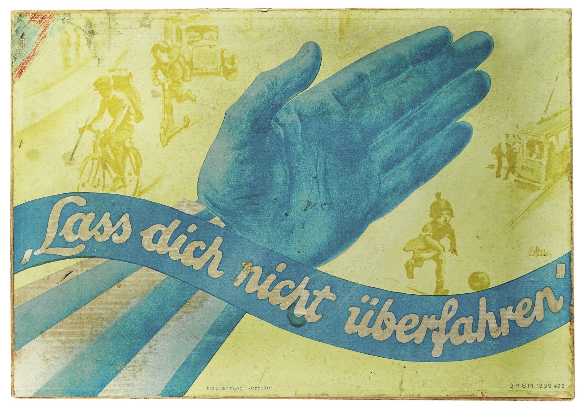 Lass dich nicht überfahren doboz