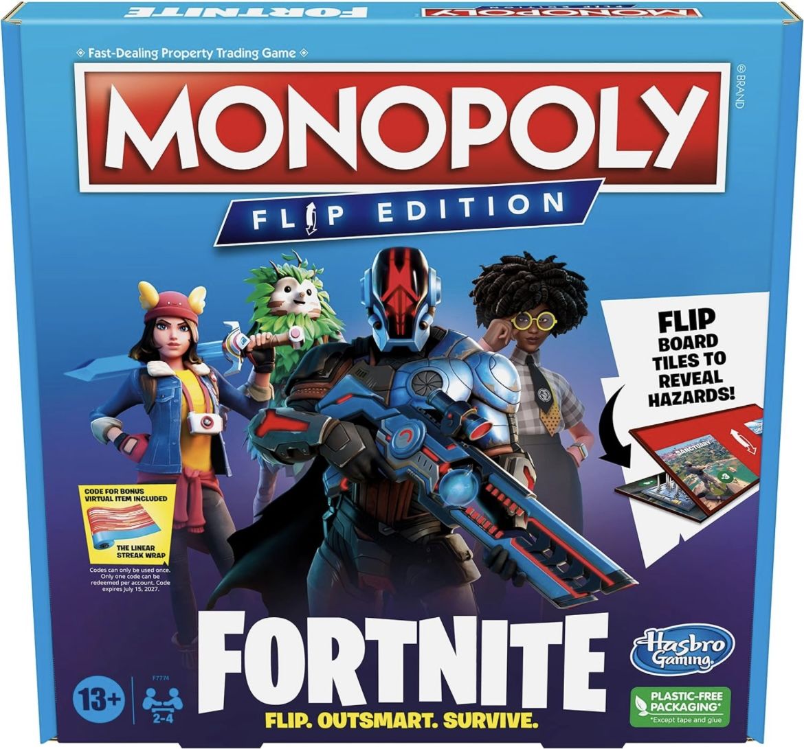 Monopoly: Flip Edition – Fortnite doboz