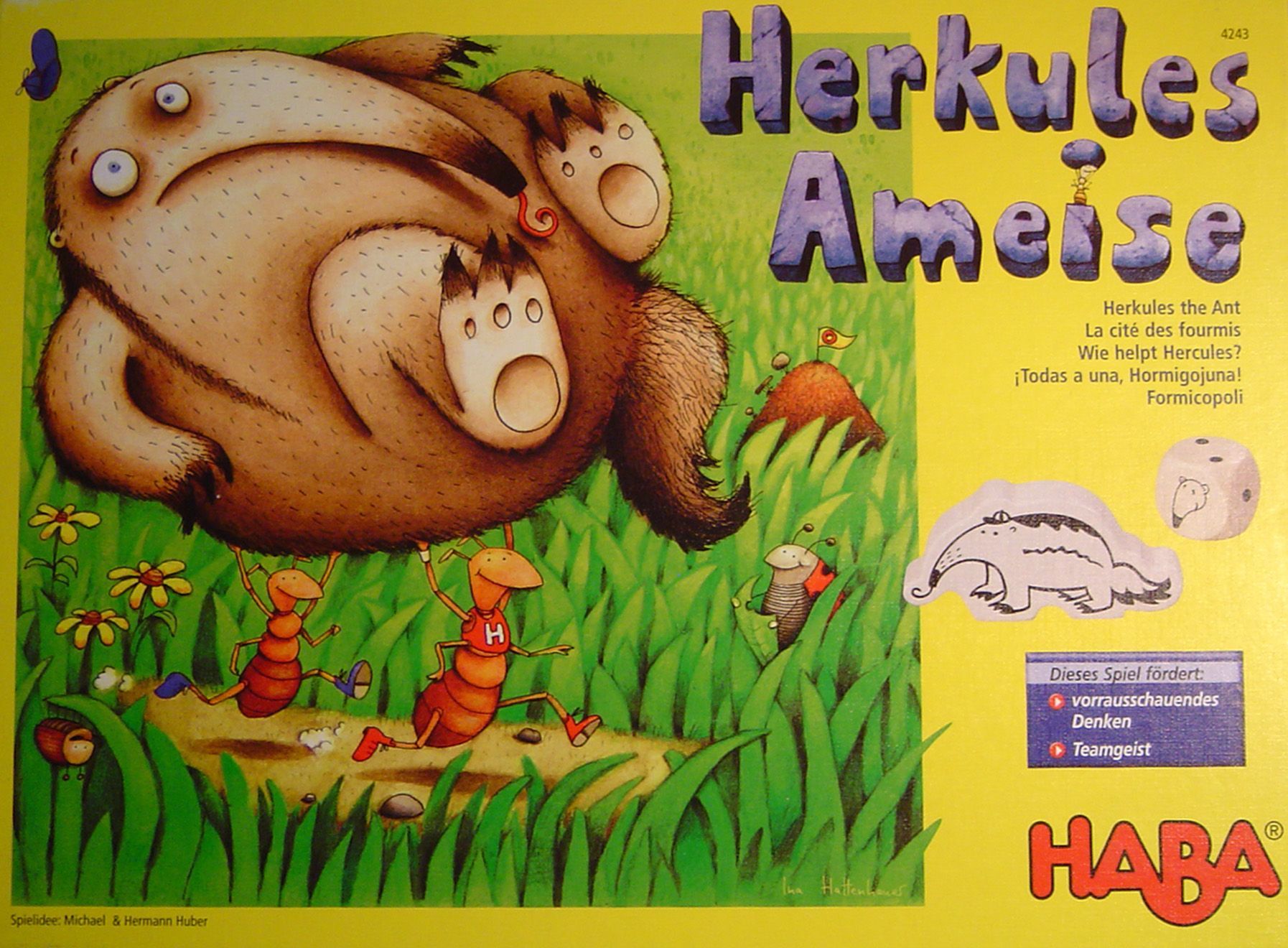 Herkules Ameise doboz