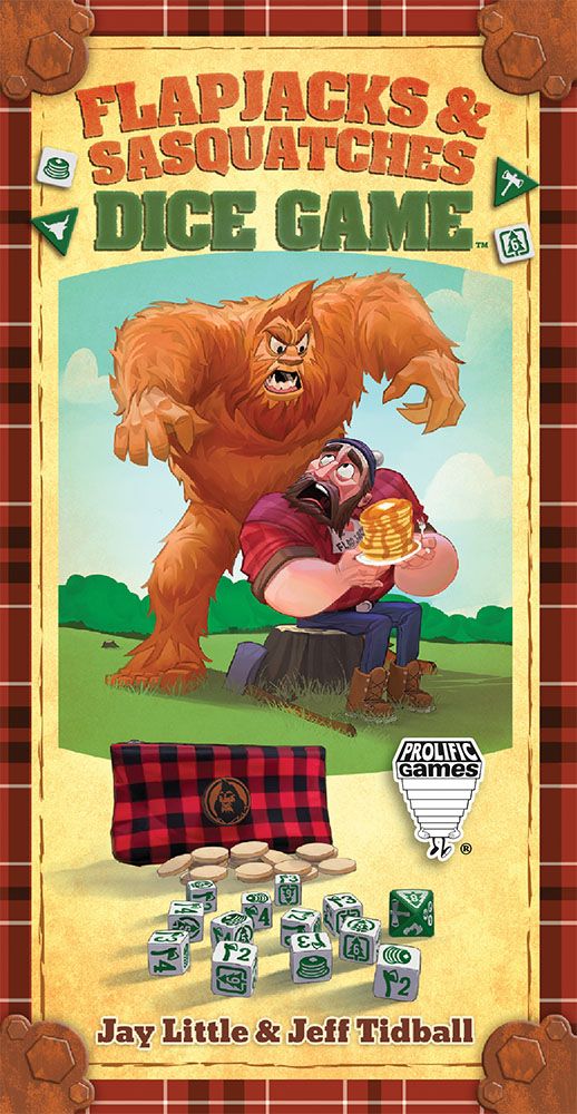 Coperta Flapjacks & Sasquatches Dice Game