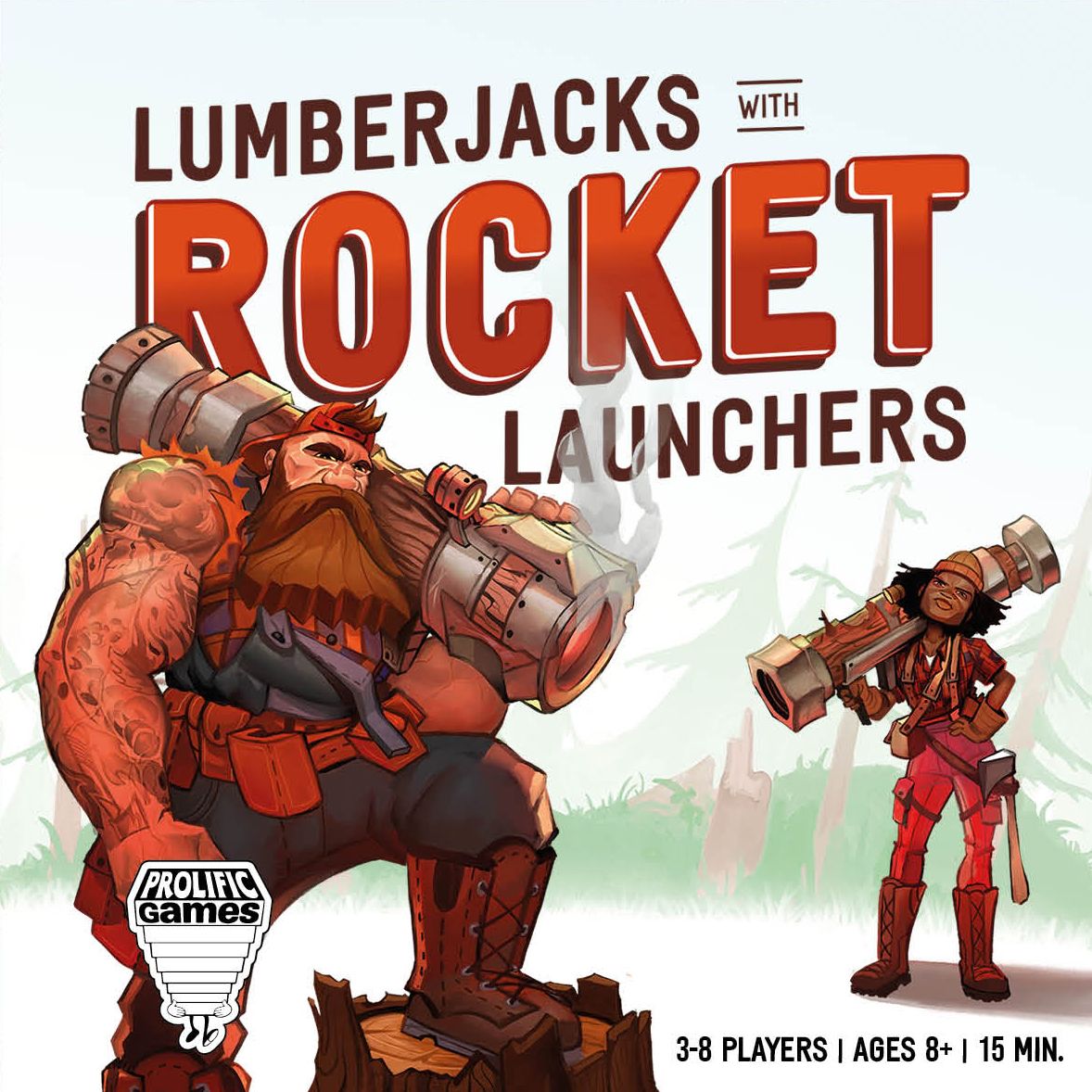 Lumberjacks with Rocket Launchers box art