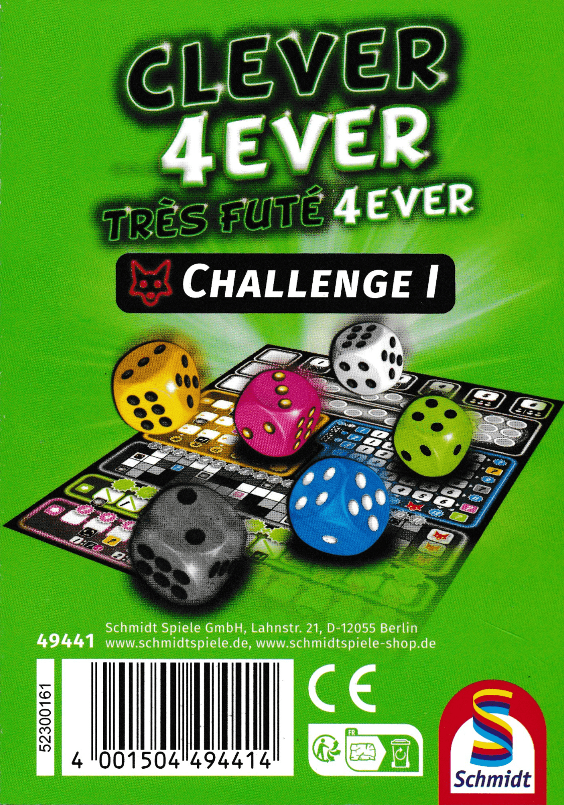 Clever 4Ever: Challenge I doboz