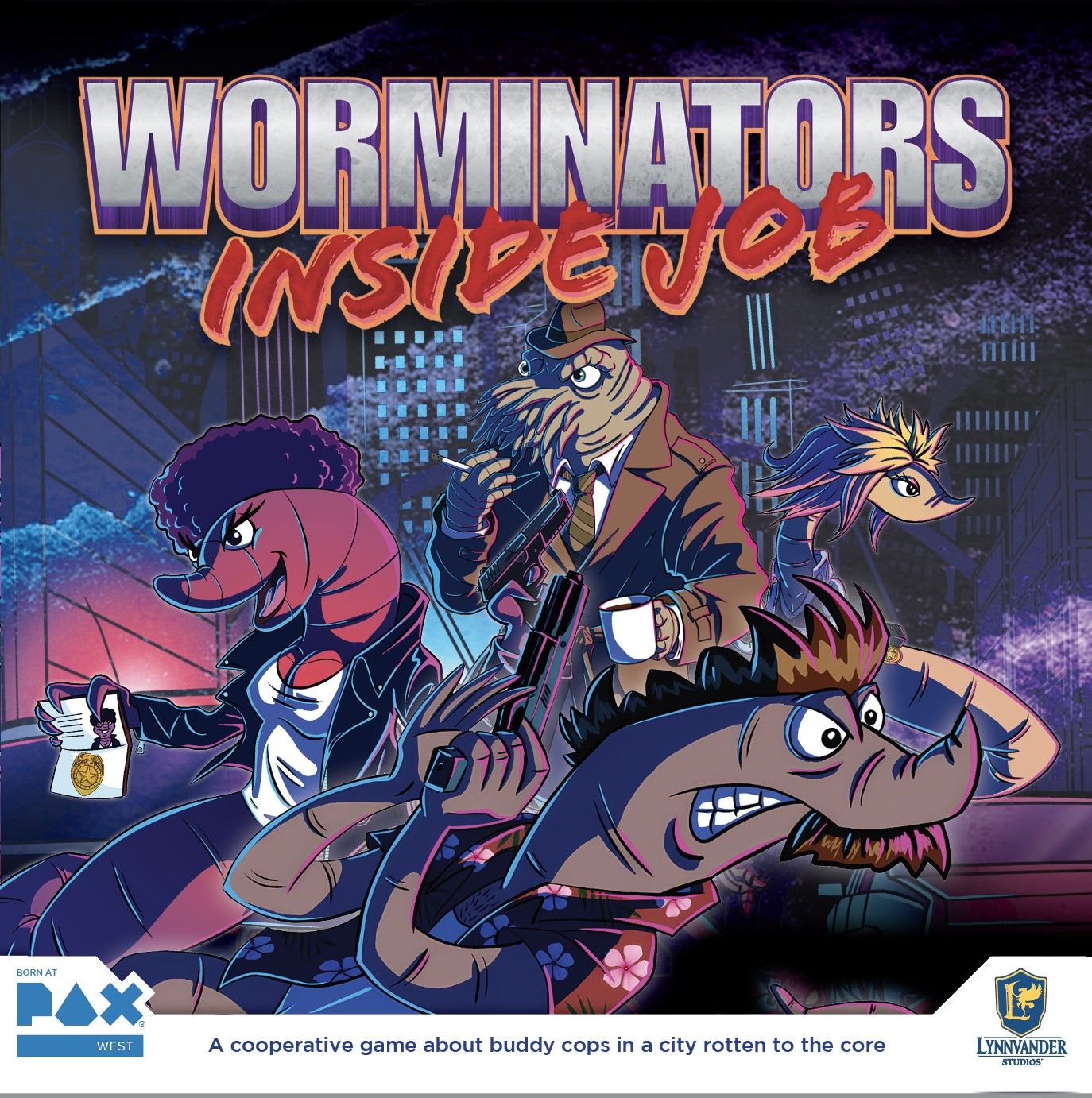 Worminators: Inside Job box art