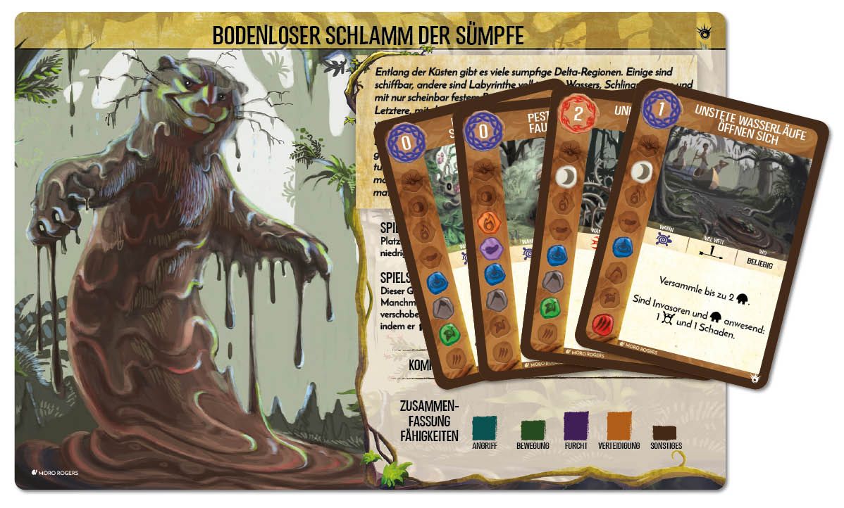 Spirit Island: Bodenloser Schlamm der Sümpfe doboz