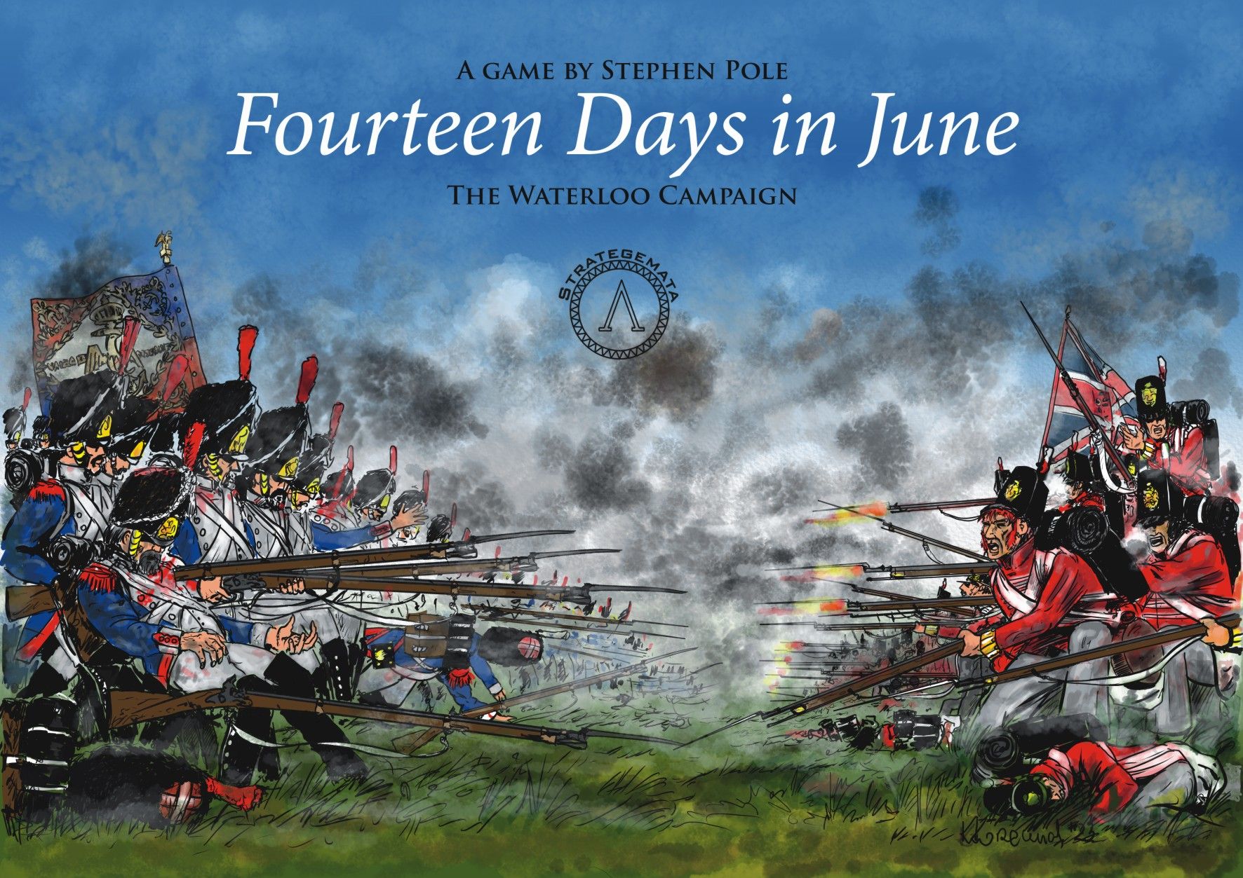 Fourteen Days in June: the Waterloo Campaign box art