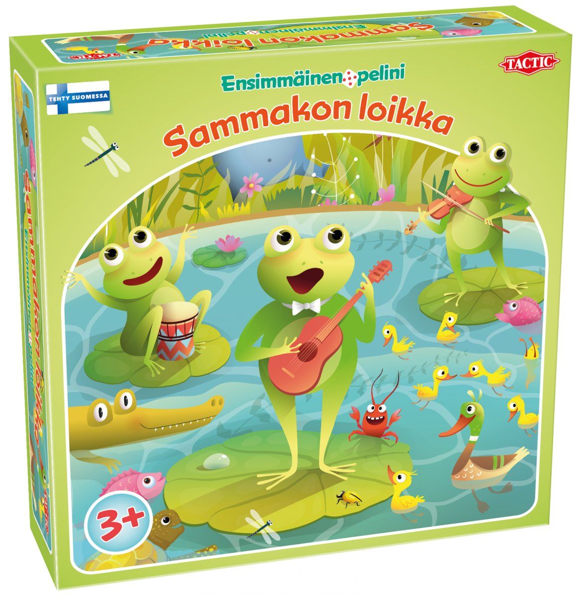 Ensimmäinen pelini: Sammakon loikka doboz