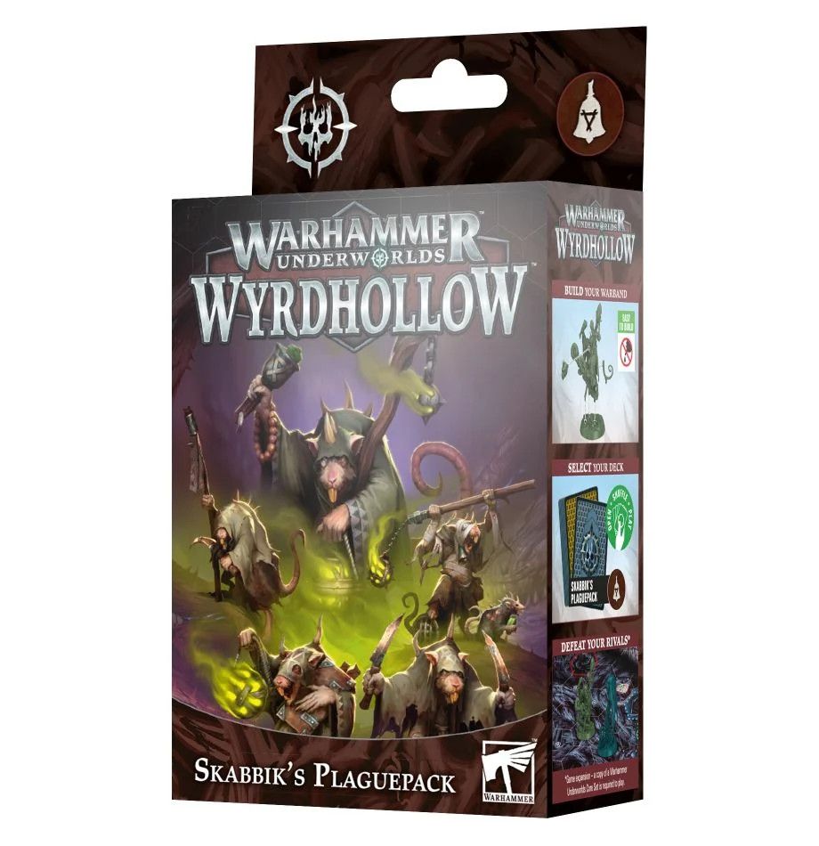 Warhammer Underworlds: Wyrdhollow – Skabbik's Plaguepack box art