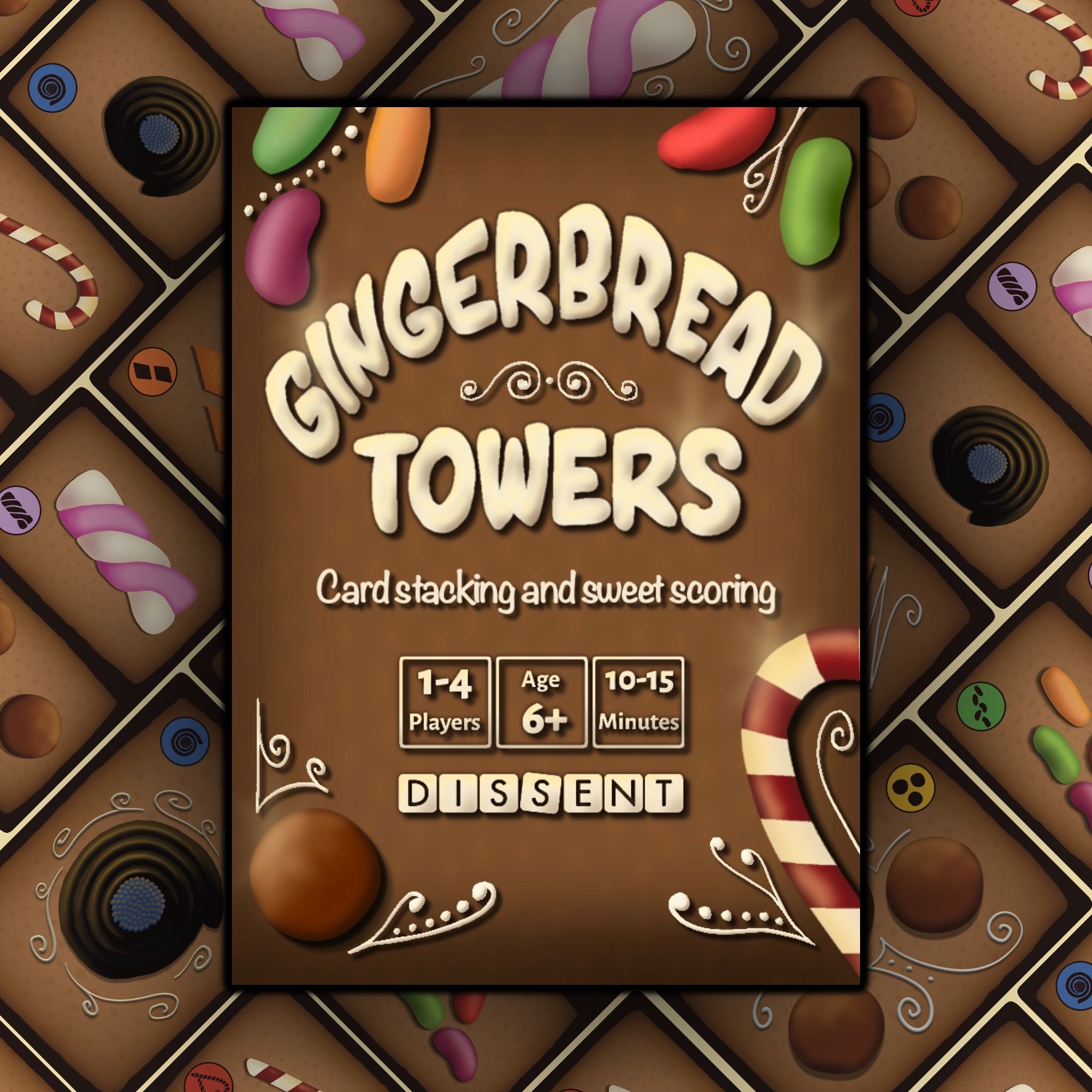 Coperta Gingerbread Towers