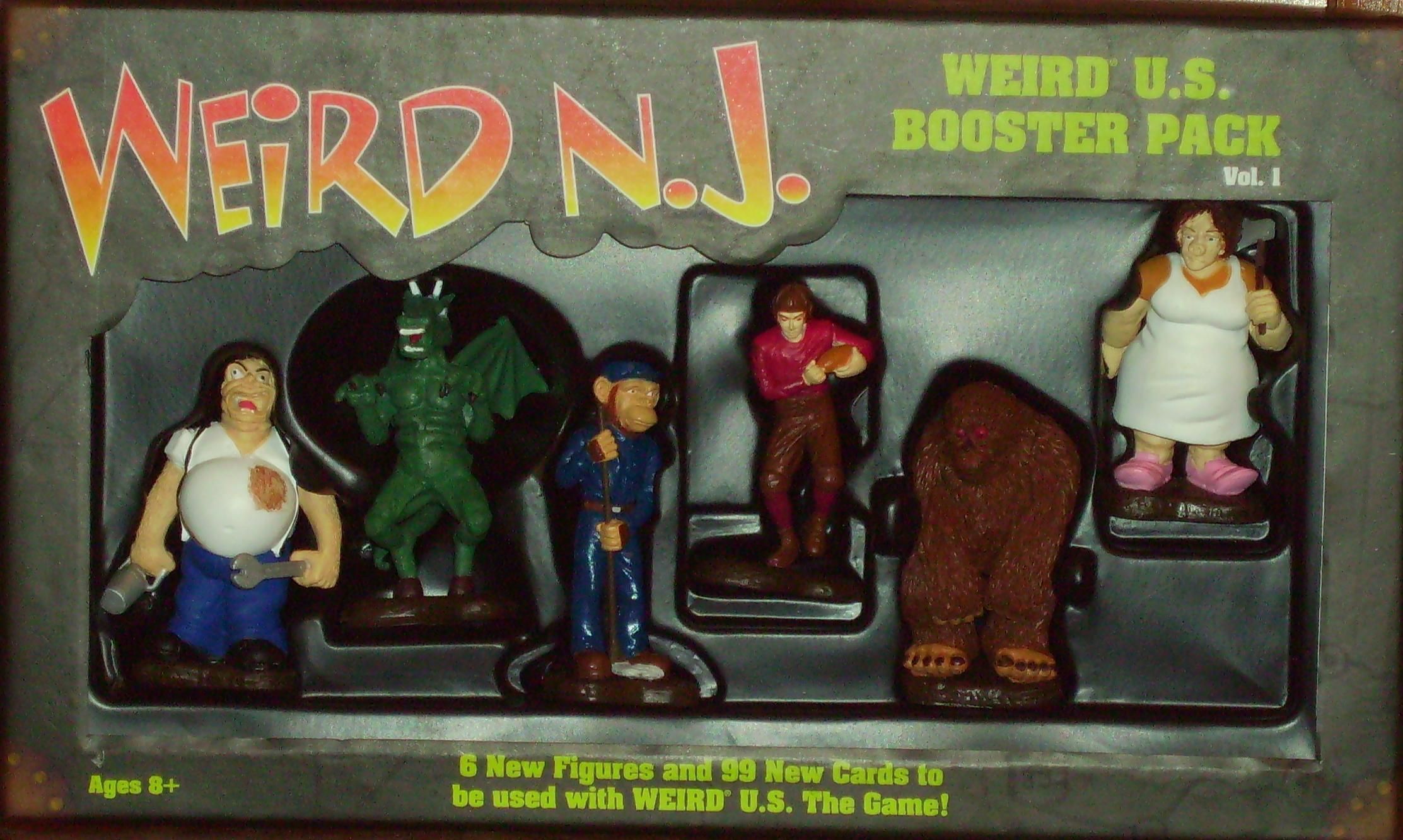 Weird New Jersey: Weird U.S. Booster Pack doboz