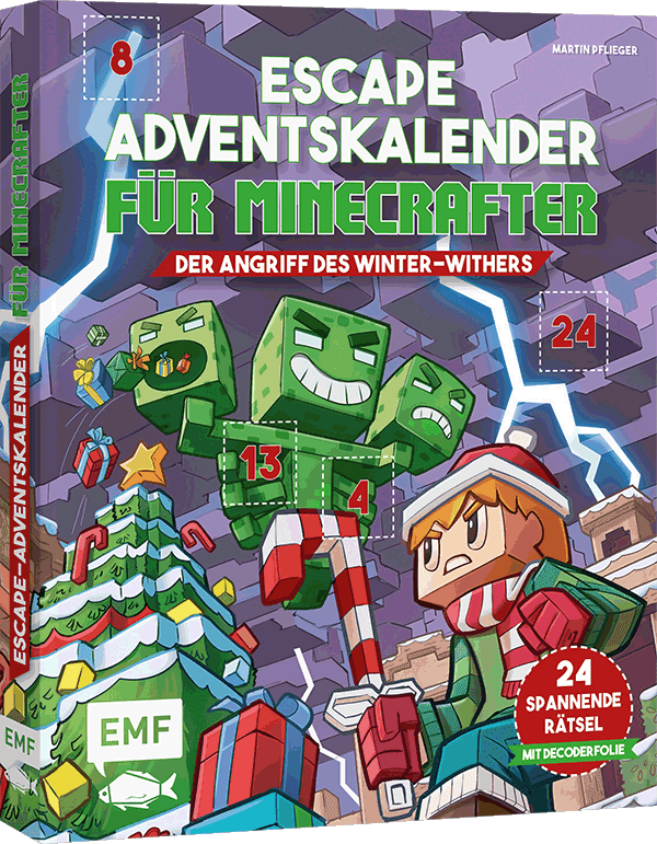 Escape-Adventskalender für Minecrafter: Der Angriff des Winter-Withers doboz