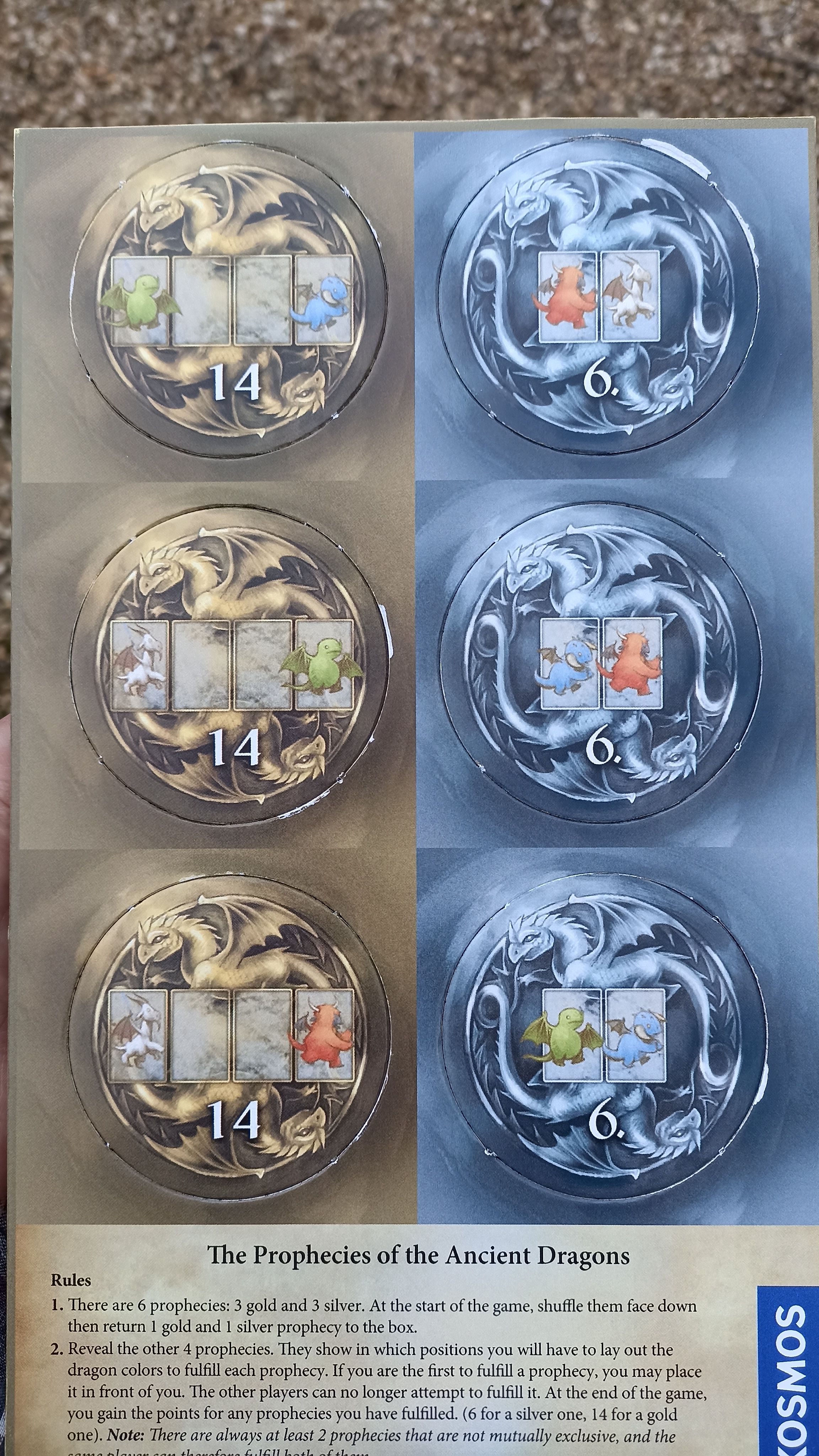 Dragonkeepers: The Prophecies of the Ancient Dragons box art