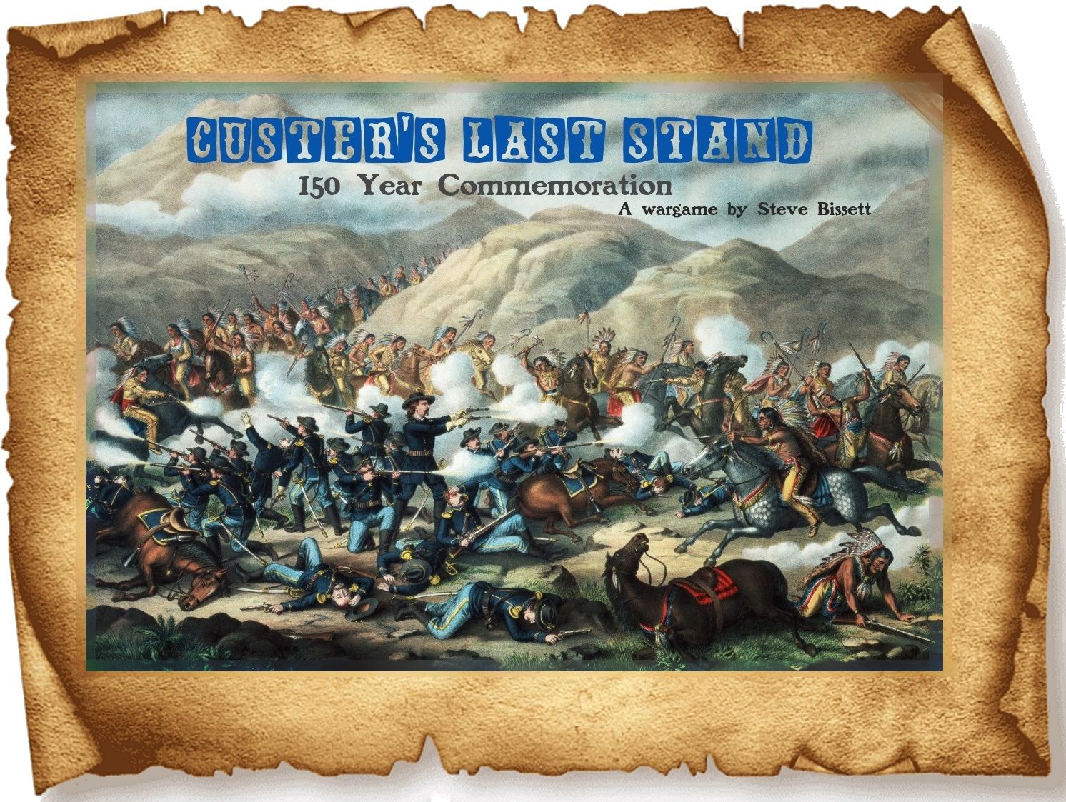 Custer's Last Stand 150 Year Commemoration box art