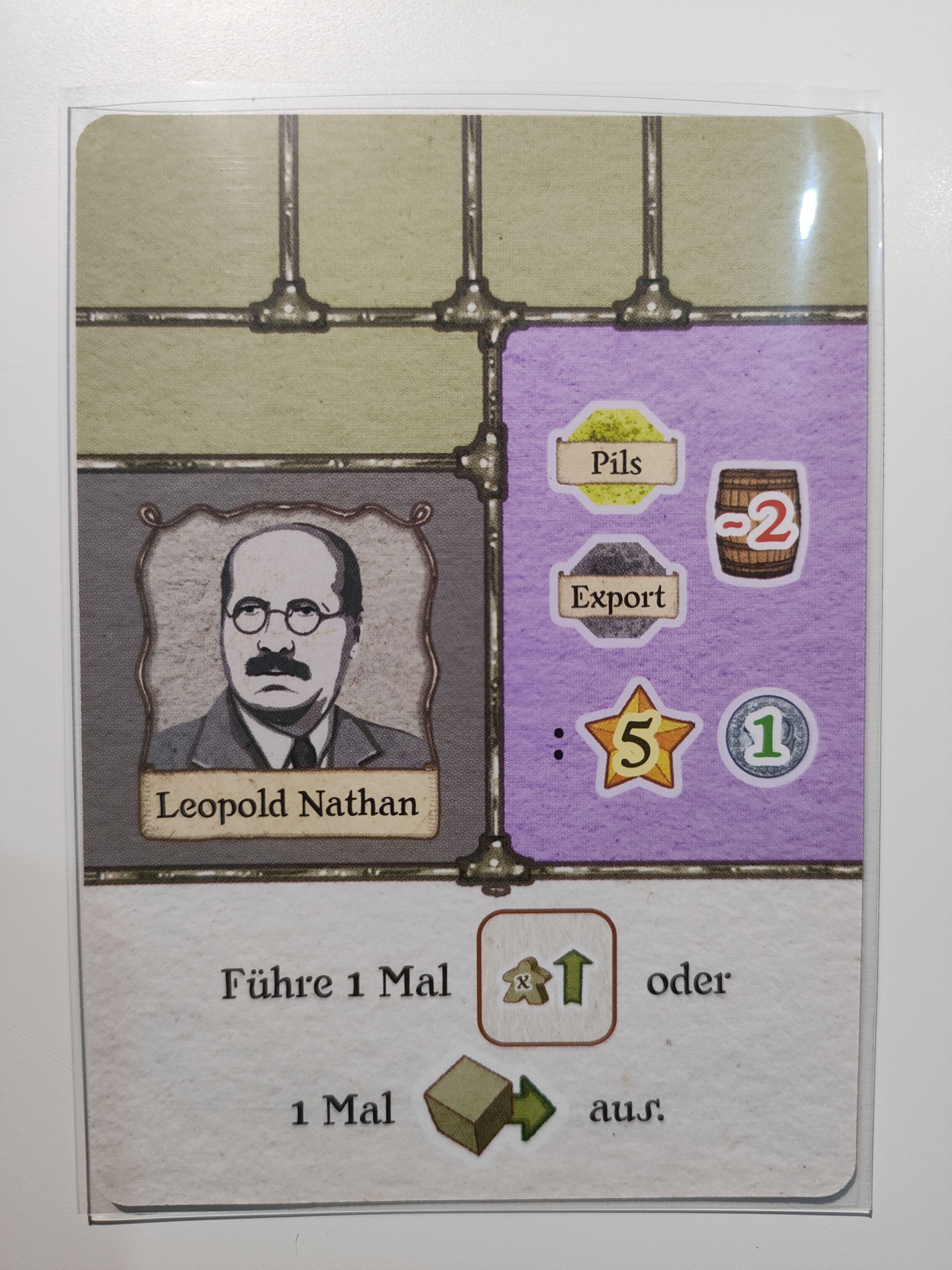 Bier Pioniere: Leopold Nathan Promokarte doboz