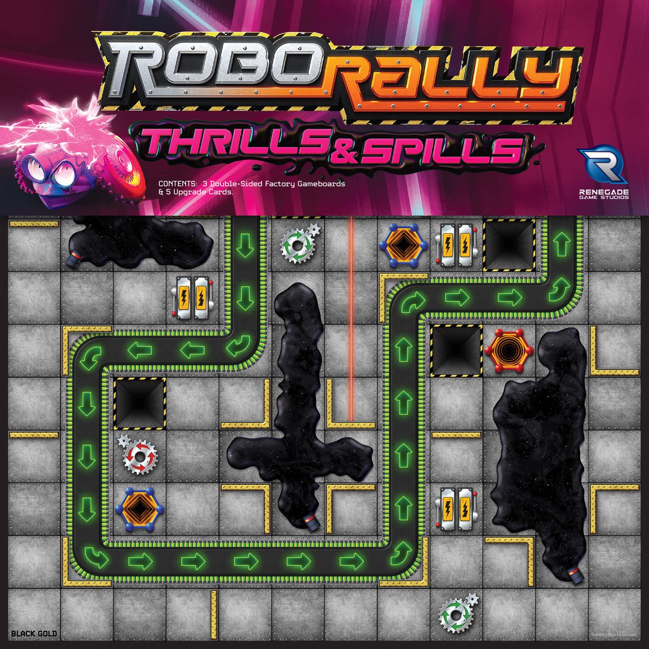 Robo Rally: Thrills & Spills box art