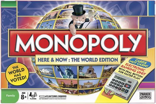 Monopoly: Here and Now – The World Edition box art